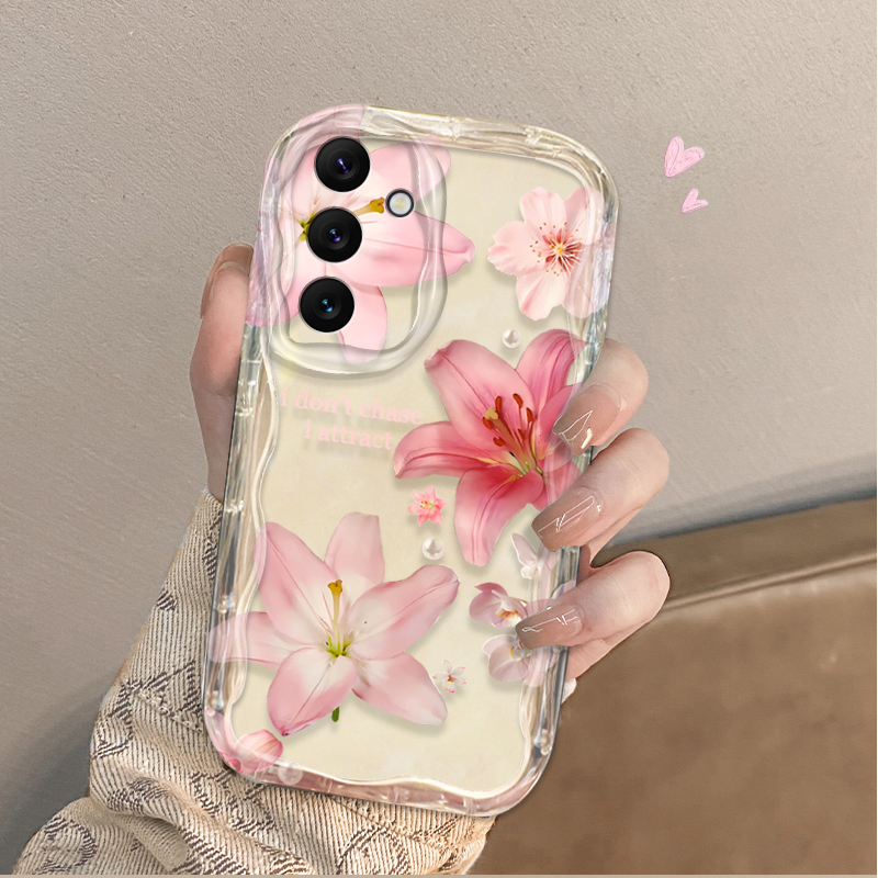 Beautiful Pink Lily Pattern Ph - đánh giá và giá Samsung Galaxy A55
