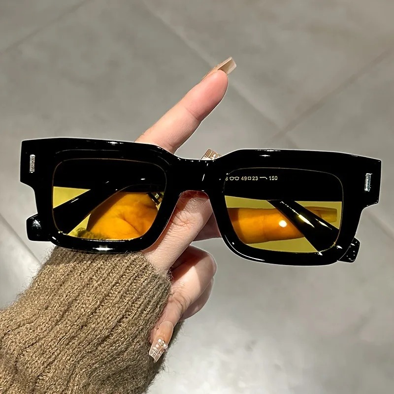 Luxurious Rectangle Sunglasses - đánh giá và giá Luxury Lifestyle Men
