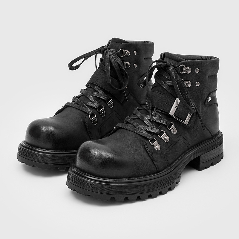 Brand Men Leather Boots Motorc - đánh giá và giá Luxury Lifestyle Men
