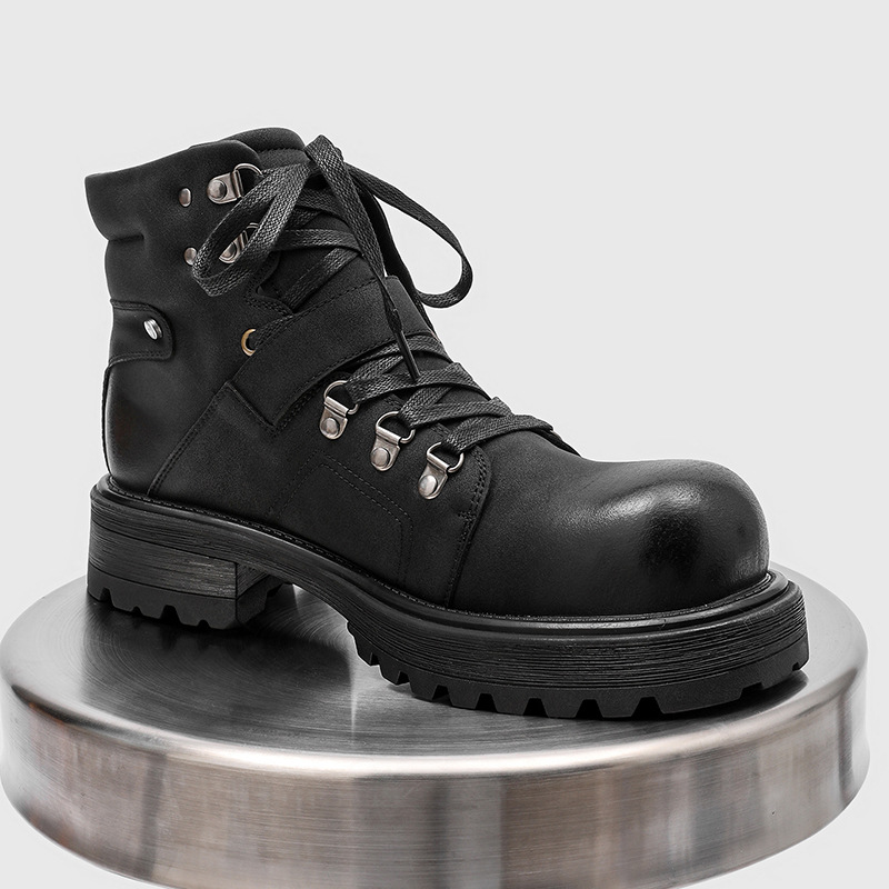 Brand Men Leather Boots Motorc - đánh giá và giá Luxury Lifestyle Men