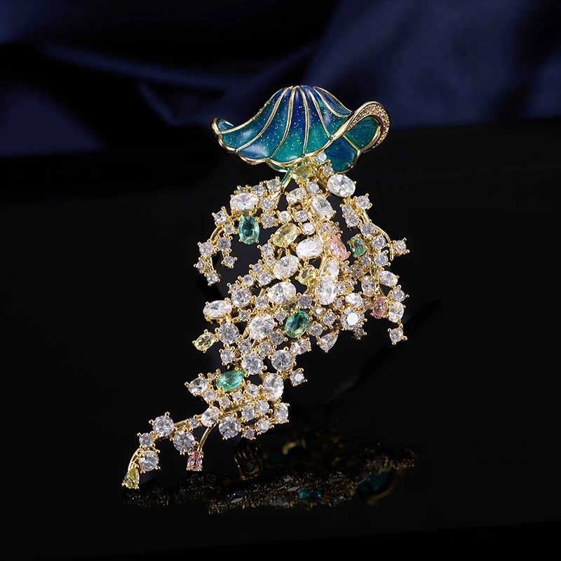 Marine life-encrusted zircon j - đánh giá và giá Luxury Lifestyle Jewelry